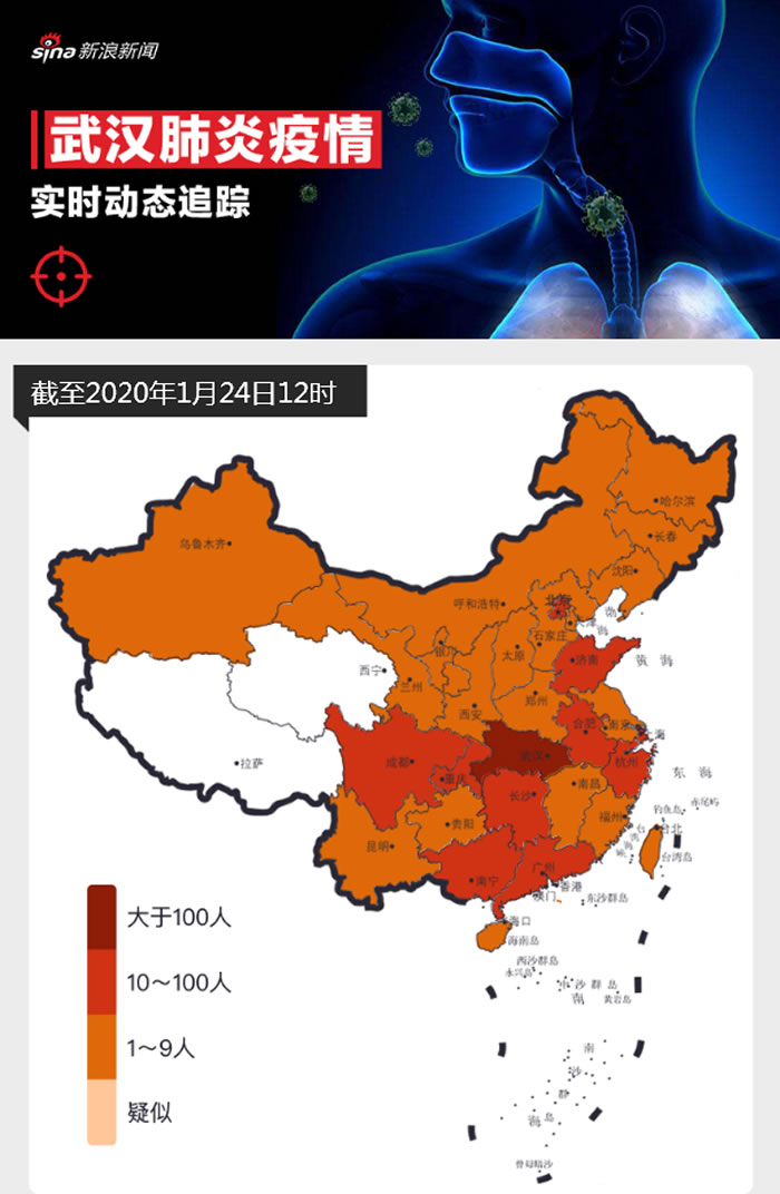 最近全国疫情图