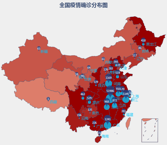 最近全国疫情图