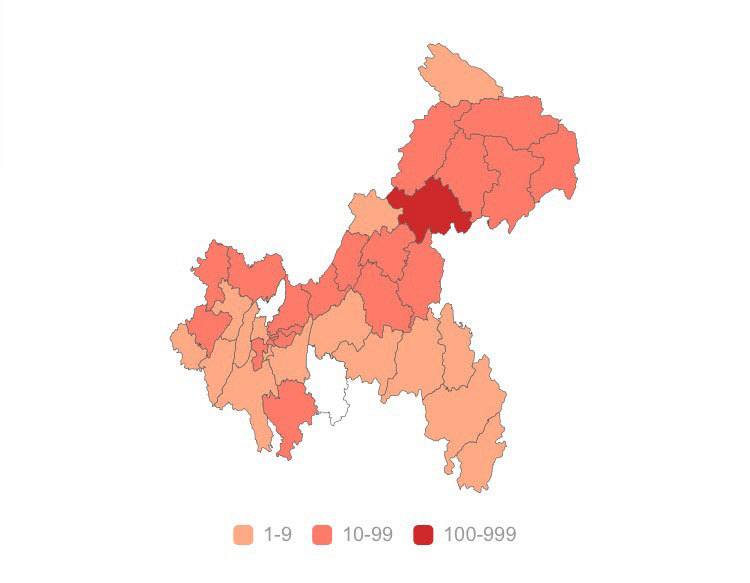 重庆渝北疫情分布图，现状、挑战与应对策略