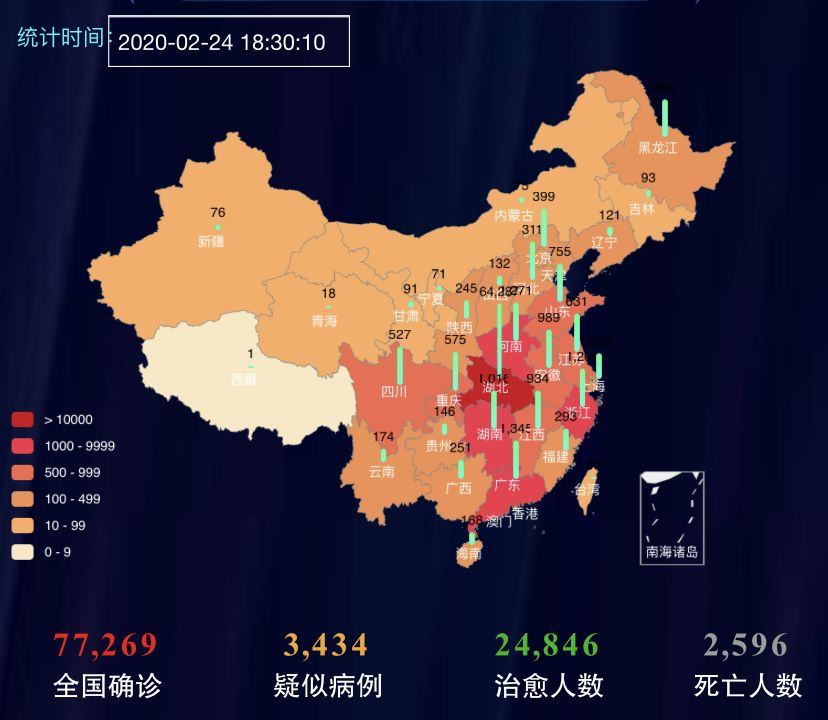 中国疫情最新消息地图显示，动态变化与防控策略解析