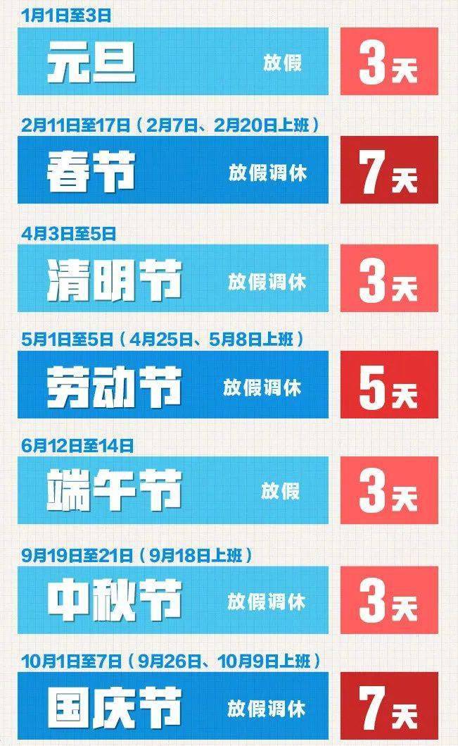 2021年疫情下的年假安排，何时放假？如何应对？