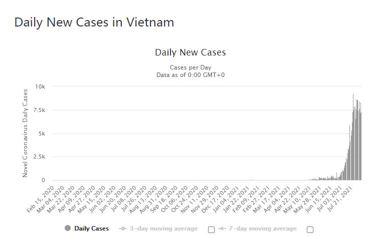 新冠疫情下越南的抗疫斗争与损失，生命统计与反思