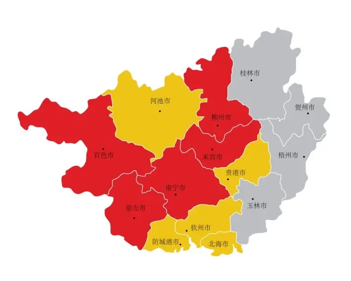 广西壮族自治区行政区划探秘，那些被忽略的区与城市密码