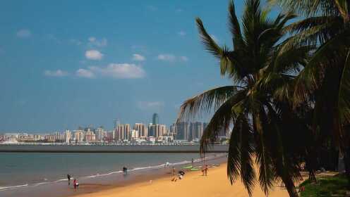 海口西海岸，当疫情邂逅椰风海韵，一座城的温柔与坚韧